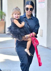 Kourtney Kardashian and Penelope Disick