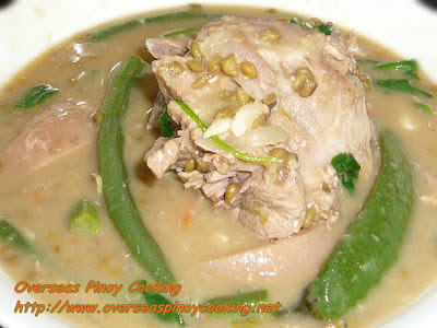 Mung Beans with Pork Leg