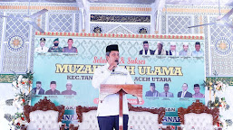 Plt Sekda Aceh Utara Hadiri Sekaligus Buka Secara Resmi Muzakarah Ulama Tahun 2022 di Tanah Luas