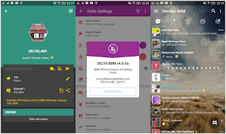 BBM MOD Delta v4.0.0a Apk Base v3.2.2.11 Apk