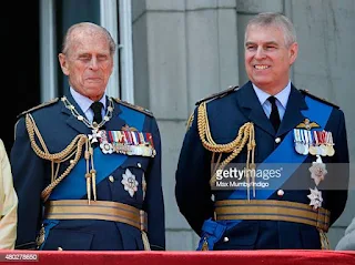 Prince Philip and Prince Andrew