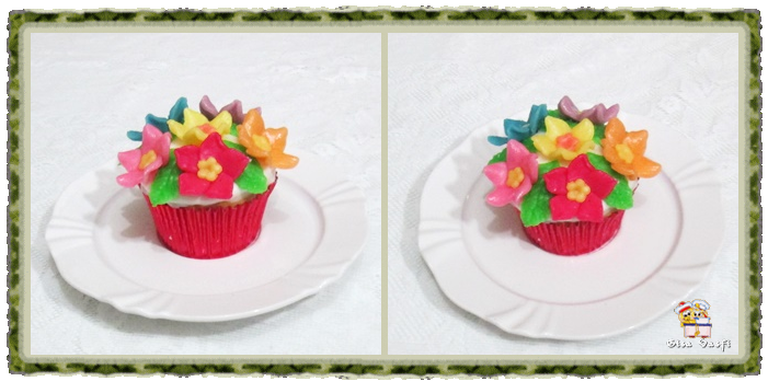 Cupcake de coco com nozes 21