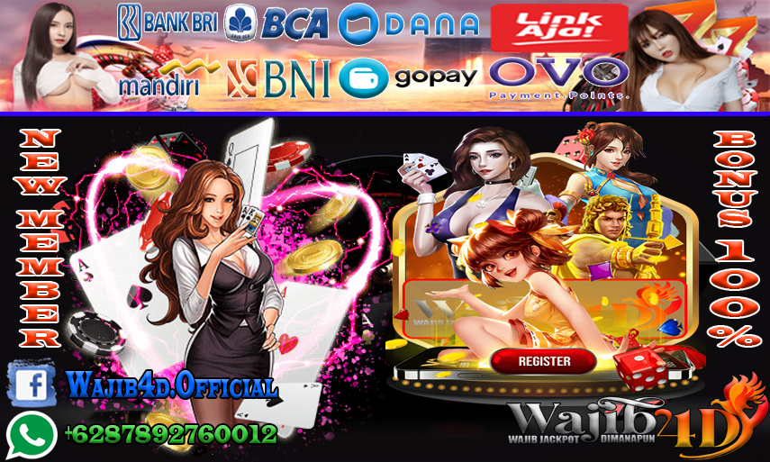 WAJIB4D MEMBERIKAN HIBURAN LEBIH TARUHAN SLOT BETTING ONLINE