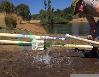 750W solar powered irrigation in Australia