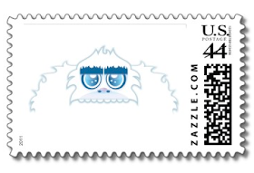 Abominable Snowman postage stamp