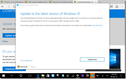 Stream7-UpdttoLatestWindows