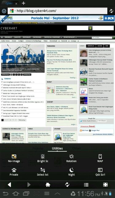 Cyber4rt Web Browser for Android