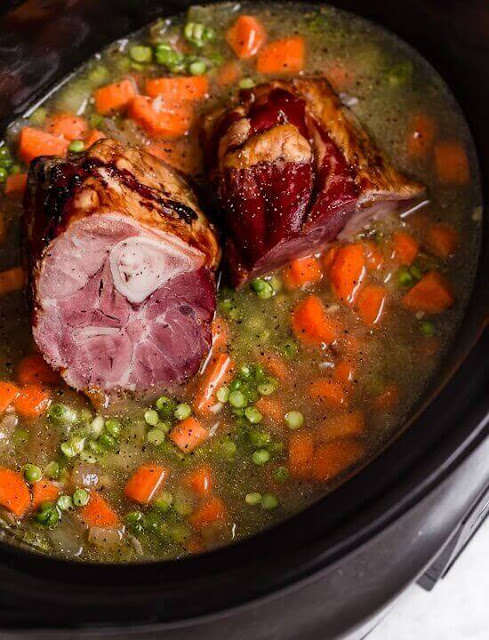 Slow Cooker Split Pea Soup