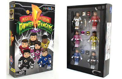 New York Comic Con 2022 Exclusive Mighty Morphin Power Rangers DVD Minimates Box Set by Diamond Select Toys