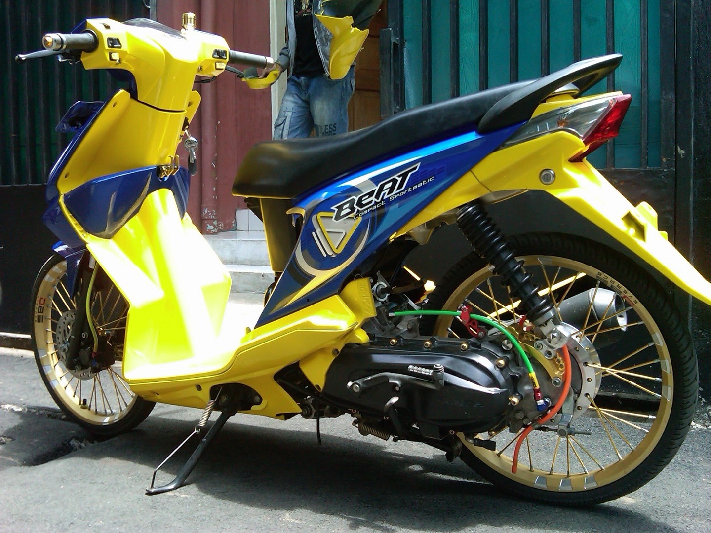 100 Modifikasi Sederhana Beat 2010 Modifikasi Motor Beat Terbaru