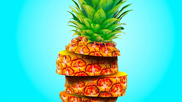 Exotic, Slices, Pineapple, Fruit