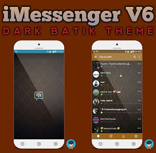 BBM IMessenger V6 Theme Batik V3.0.0.18 Apk