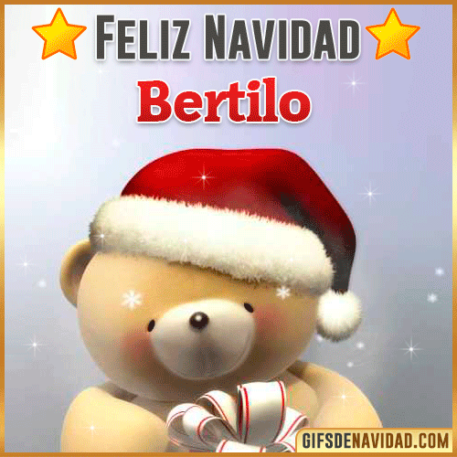 Feliz Navidad Bertilo