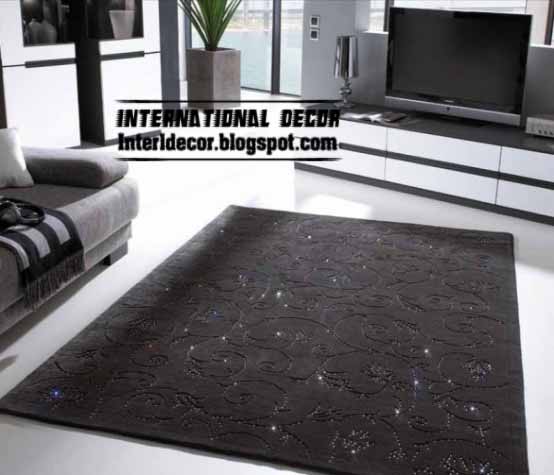 black floors carbets - black carpets 2013 - classic carpets models