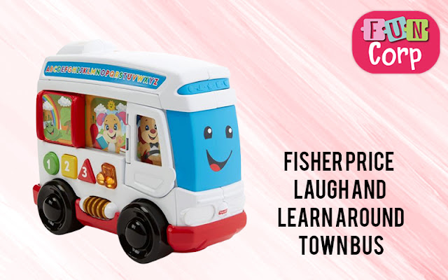  Fisher-Price Laugh and Learn Around Town bus: