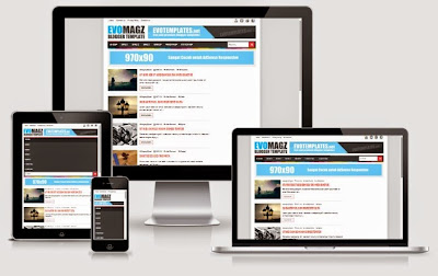 Evo Magz Responsive Blogger Template