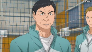 ハイキュー!! アニメ 第1期6話 青葉城西監督 入畑伸照  | HAIKYU!! Episode 6