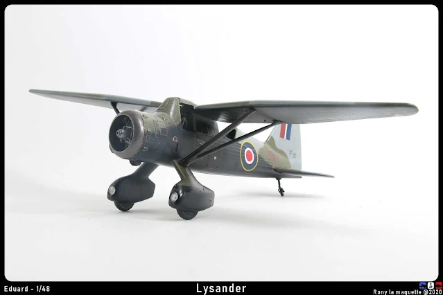 Les décalcomanies du Lysander d'Eduard au 1/48.