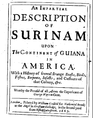 An impartial description of Surinam upon the continent of Guiana in America