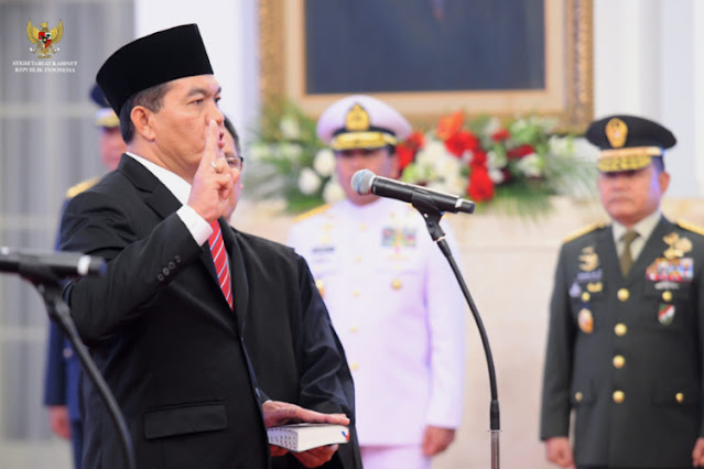 Dilantik Presiden, Sahat Panggabean Duduki Jabatan Strategis Kepala Karantina Indonesia