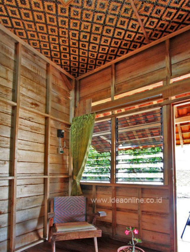 Bentuk Plafon  Rumah  Dari  Anyaman Bambu  Baru