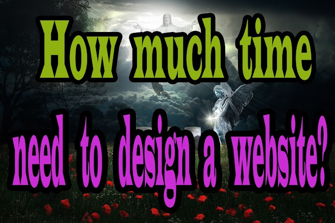 How much time need to design a website?