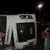 CARRETA CARREGADA DE SOJA TOMBA NO CONTORNO DA CIDADE DE MONTE SANTO
