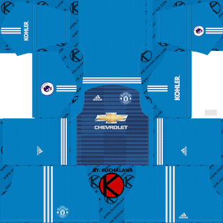  and the package includes complete with home kits Baru!!! Manchester United 2018/19 Kit - Dream League Soccer Kits