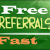 How to Get Free Referrals Fast for any PTC Website