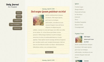 Demo Savarona Blogger Template