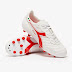 Sepatu Bola Diadora Brasil Made In Italy FG White Milano Red 