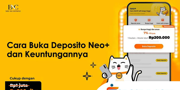 Cara Mudah Buka Deposito di Neo Bank Terbaru 2022