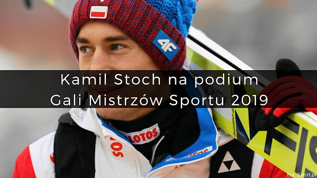 Kamil Stoch na podium Gali Mistrzów Sportu 2019
