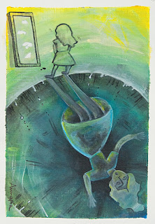 https://www.latelierdannapia.com/ chagall Annapia Sogliani artiste peintre pittrice painter artist Scuola Internazionale di illustrazione di Sarmede