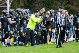 Sportfotografie American Football Minden Wolves Bielefeld Bulldogs Olaf Kerber