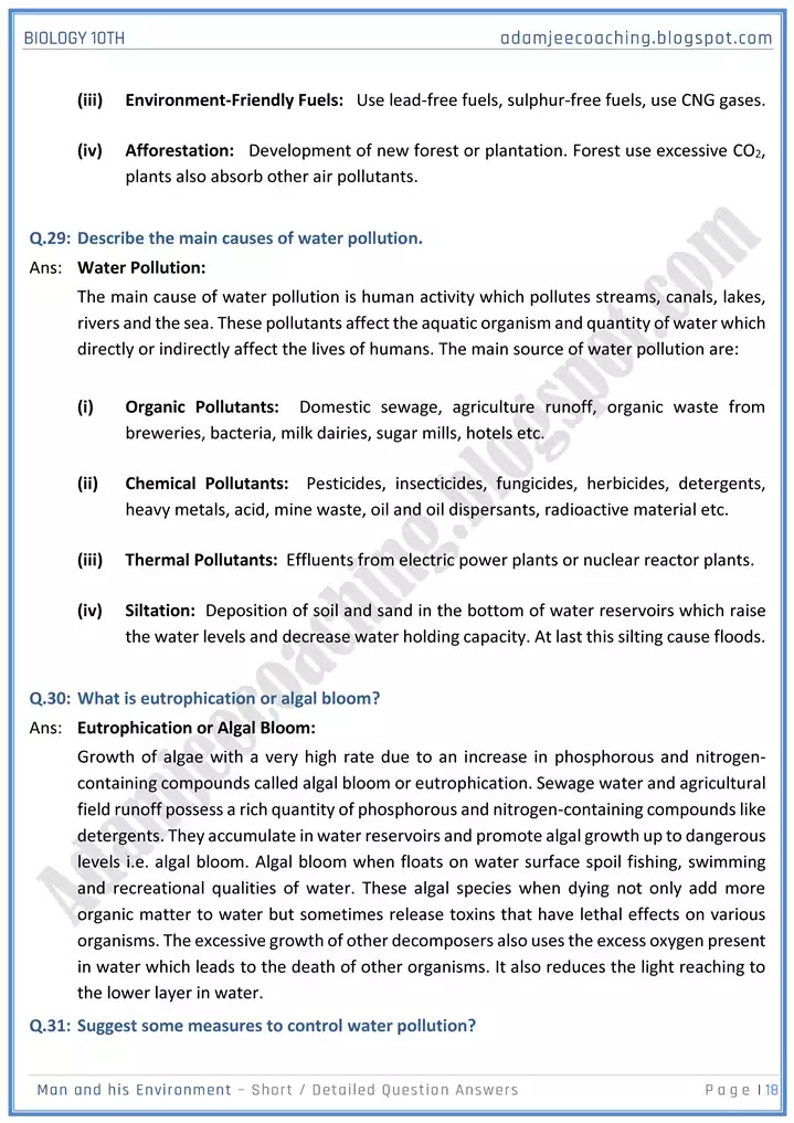 man-and-his-environment-short-and-detailed-answer-questions-biology-10th