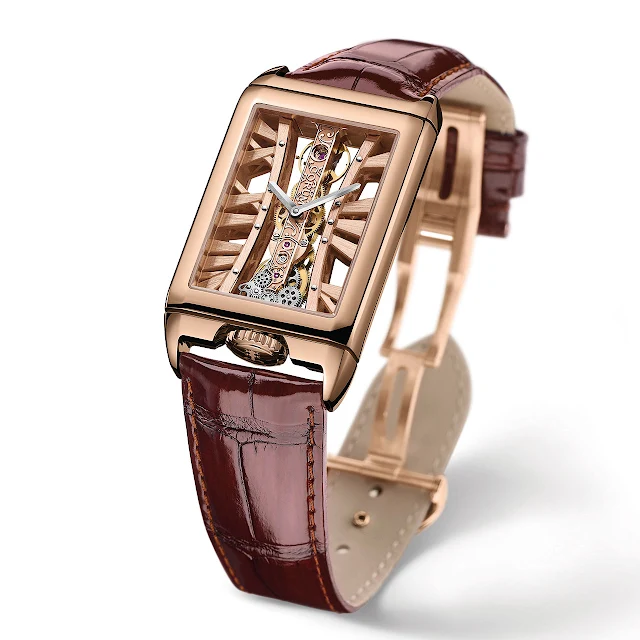 Corum Golden Bridge Rectangle Mechanical Hand-wound Watch