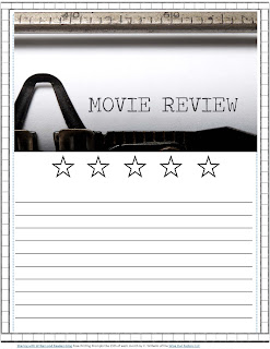 Movie Review Writing Prompts PDF for Writing Groups and Teachers