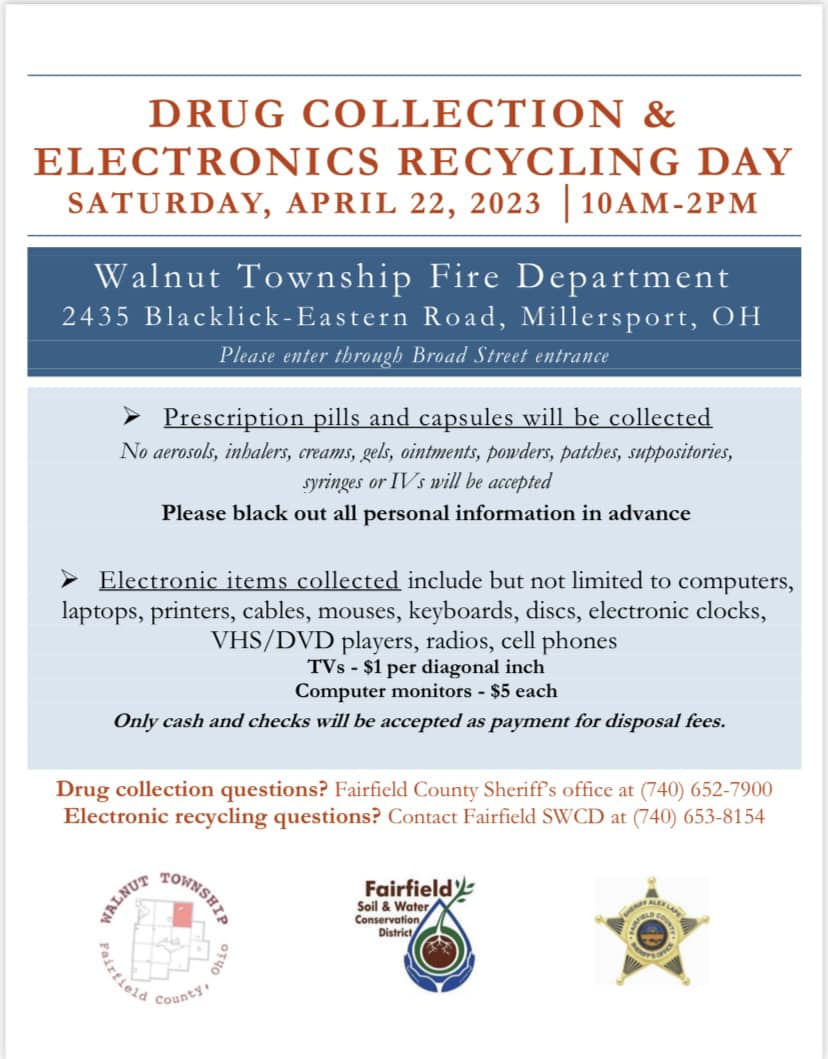 Drug Collection & Electronics Recycling Day