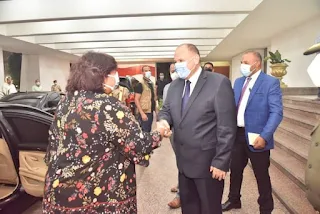 محافظ أسيوط يستقبل وزيرة الثقافة