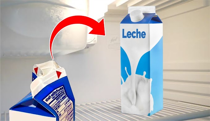 ¿Cómo almacenar leche en el refrigerador después de abrir la caja? El truco que lo cambia todo