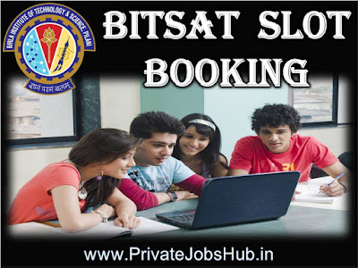 BITSAT Slot Booking