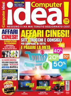 Il Mio Computer Idea! 158 - 23 Agosto 2018 | ISSN 2282-3379 | TRUE PDF | Quindicinale | Computer | Internet
Questo quattordicinale nasce come costola di un'altra testata storica del gruppo Sprea Editori, Il mio Computer, nata nell'ormai lontano 1997 e divenuta ben presto un punto di riferimento per quanti vogliono imparare a usare il computer divertendosi.
Vogliamo ricordare come Il mio Computer sia stata la prima rivista, non professionale, a introdurre il CD-ROM come supporto ai contenuti della rivista.
In questi lunghi 15 anni, parlando sempre in termini informatici, Il mio Computer ha visto l'esplosione di Internet, della messaggistica istantanea e non ultimo dei social reader. Il carattere mensile della testata ha sempre frenato la possibilita', come si dice in gergo, «di stare sul pezzo», ovvero di rincorrere e spesso precedere le notizie e i prodotti che in questo settore si accavallano ormai ora su ora.
Le uscite quattordicinali consentiranno, invece, di dare informazioni ancora più fresche e particolareggiate.
Ampio spazio alla Guide Pratiche, una vera e propria miniera di spiegazioni, consigli e dritte per diventare subìto esperti nell'uso del computer.