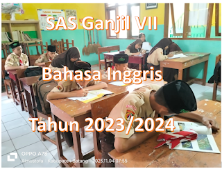 SAS, PAS, PAT, Bahasa Inggris, Kelas 7, Almusto, Fatimah, MTs, SMP, 2024