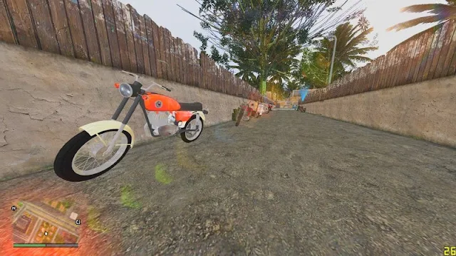 GTA San Andreas Motorcycle Parking