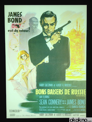 james bond 007  barbican movie posters