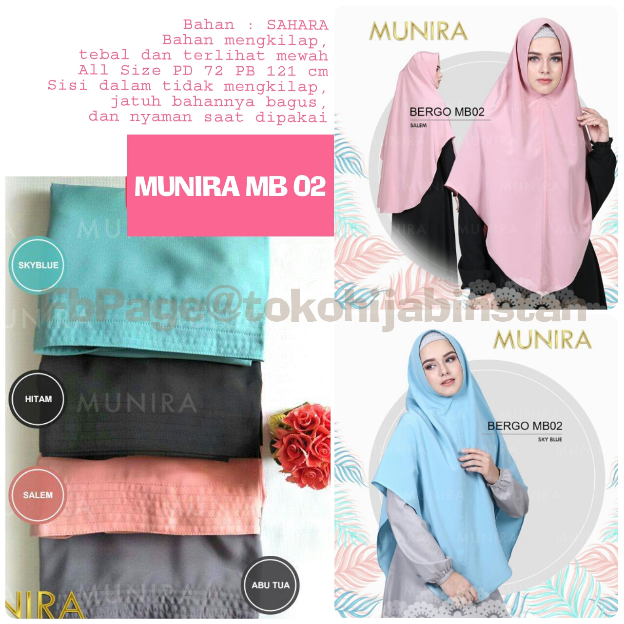 Toko Online Hijab Instan Reseller Jilbab Syari Modern Murah