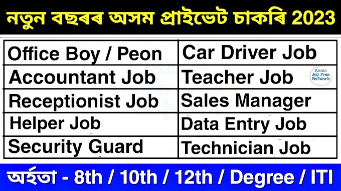 NEW YEAR PRIVATE JOB VACANCY 2023 | 8th, 10th Pass Private Job India