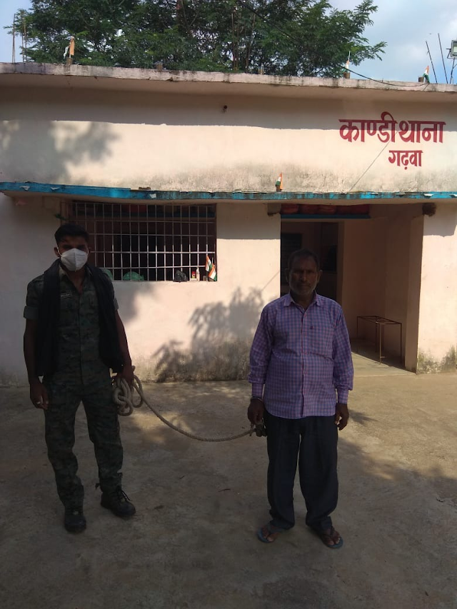 बनकट गांव निवासी शंकर मेहता प्राथमिकी अभियुक्त को कांडी पुलिस ने गिरफ्तार कर भेजा जेल-- Report-Brajesh Pandey