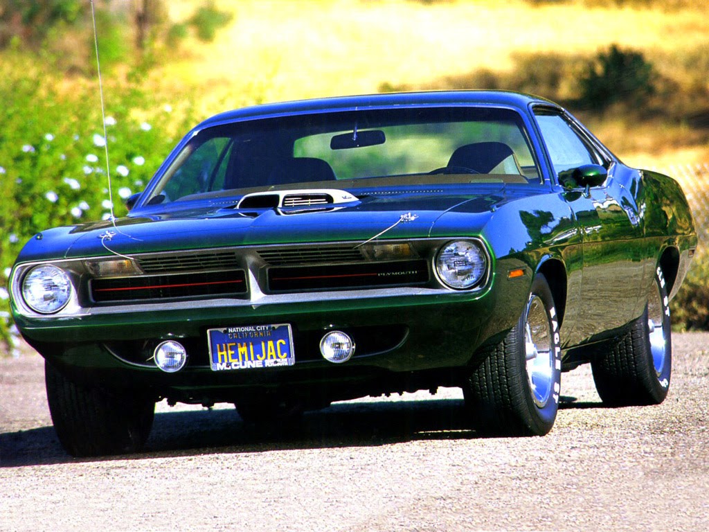 The Best Old Muscle cars 1970 Plymouth Hemi 'Cuda